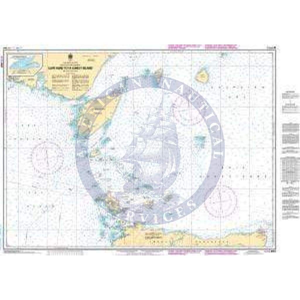 CHS Nautical Chart 9997IC: St. Michael Bay to/aux Gray Islands