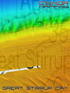 CMOR Bathymetric Chart: Bahamas 3D Relief Shading