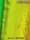 CMOR Bathymetric Chart: Bahamas 3D Relief Shading