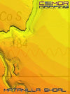 CMOR Bathymetric Chart: Bahamas 3D Relief Shading