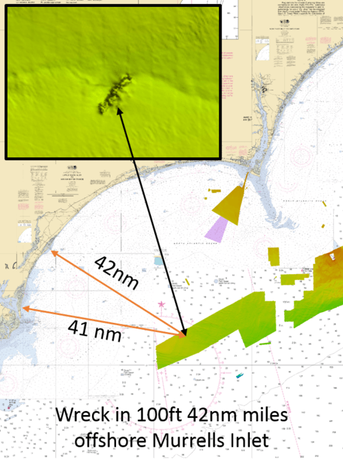 CMOR Bathymetric Chart: Georgetown - Cape Lookout