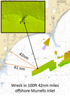 CMOR Bathymetric Chart: Georgetown - Cape Lookout