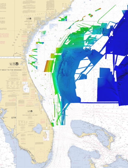 CMOR Bathymetric Chart: North Florida, Georgia, & South Carolina Version 2