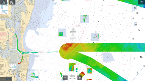 CMOR Bathymetric Chart: North Florida, Georgia, & South Carolina Version 2