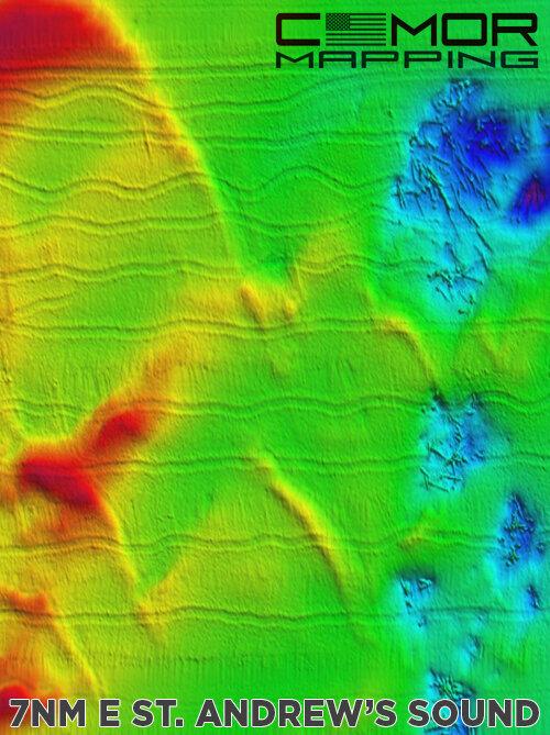 CMOR Bathymetric Chart: North Florida, Georgia, & South Carolina Version 2