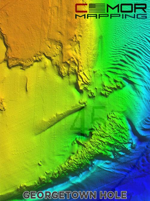 CMOR Bathymetric Chart: North Florida, Georgia, & South Carolina Version 2