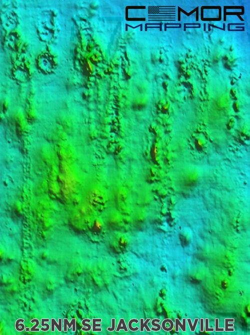 CMOR Bathymetric Chart: North Florida, Georgia, & South Carolina Version 2