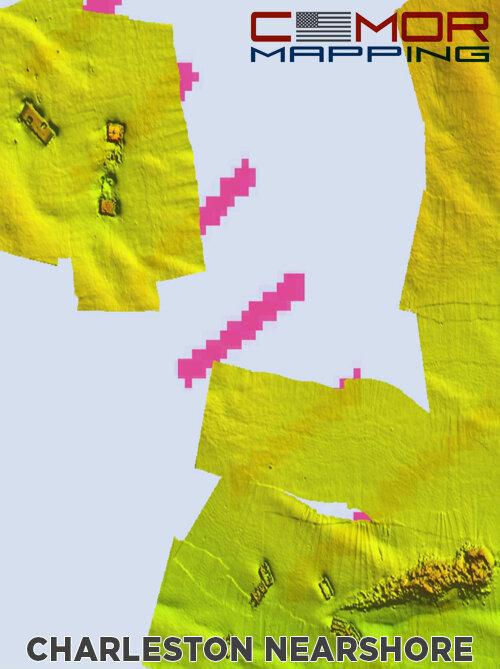 CMOR Bathymetric Chart: North Florida, Georgia, & South Carolina Version 2