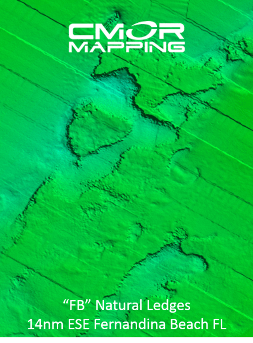 CMOR Bathymetric Chart: North Florida, Georgia, & South Carolina Version 2