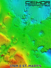 CMOR Bathymetric Chart: North Florida, Georgia, & South Carolina Version 2