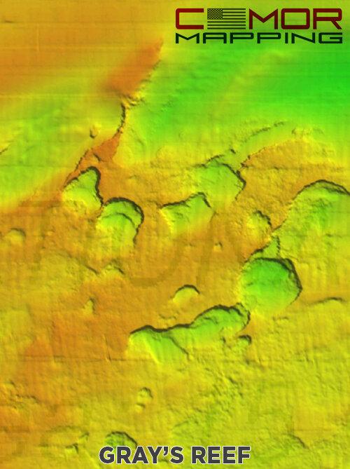 CMOR Bathymetric Chart: North Florida, Georgia, & South Carolina Version 2