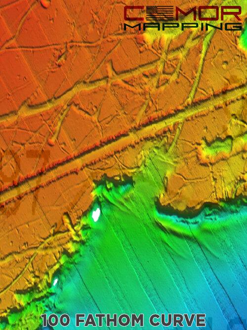 CMOR Bathymetric Chart: North Florida, Georgia, & South Carolina Version 2