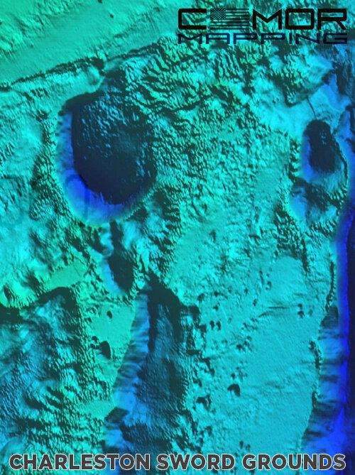 CMOR Bathymetric Chart: North Florida, Georgia, & South Carolina Version 2