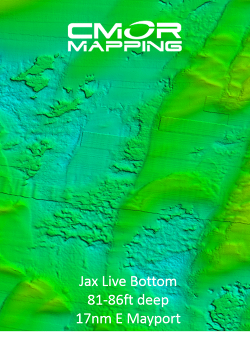 CMOR Bathymetric Chart: North Florida, Georgia, & South Carolina Version 2