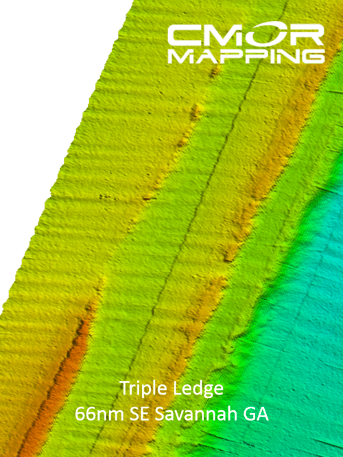 CMOR Bathymetric Chart: North Florida, Georgia, & South Carolina Version 2