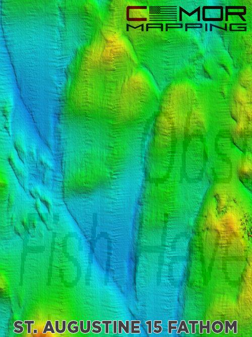 CMOR Bathymetric Chart: North Florida, Georgia, & South Carolina Version 2