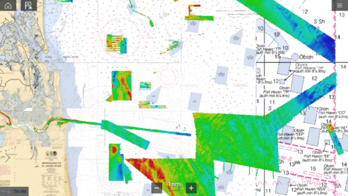 CMOR Bathymetric Chart: North Florida, Georgia, & South Carolina Version 2