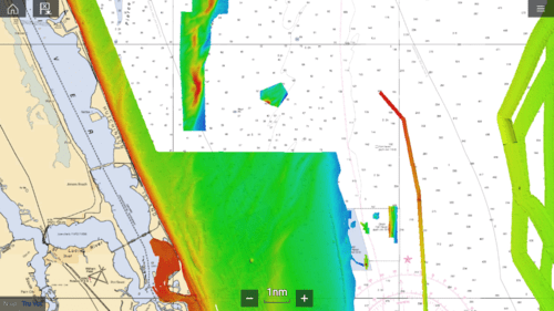 CMOR Bathymetric Chart: North Florida, Georgia, & South Carolina Version 2