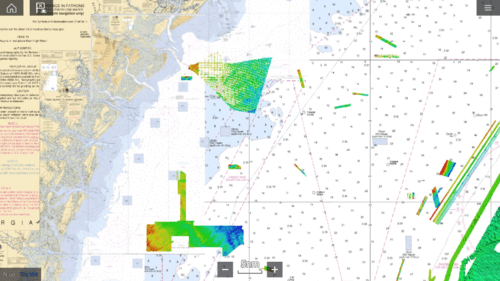 CMOR Bathymetric Chart: North Florida, Georgia, & South Carolina Version 2