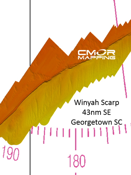 CMOR Bathymetric Chart: North Florida, Georgia, & South Carolina Version 2