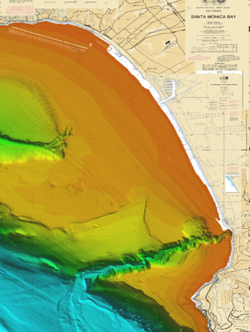 CMOR Bathymetric Chart: Southern California