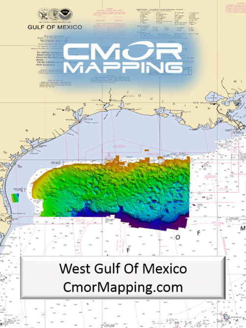 CMOR Bathymetric Chart: West Gulf of Mexico