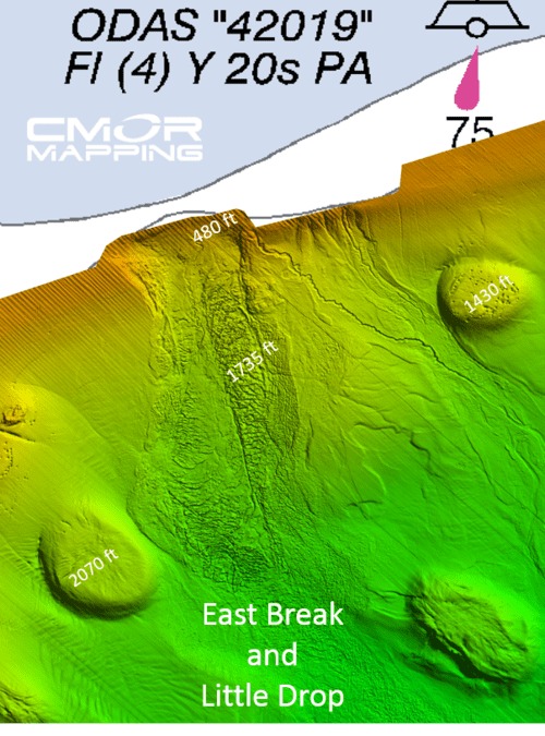 Cmor CMOR Mapping Chart: West Gulf of Mexico V2 - Amnautical