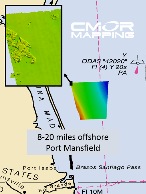 CMOR Bathymetric Chart: West Gulf of Mexico