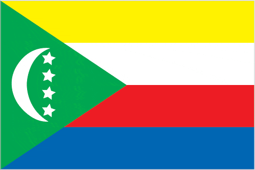 Comoros Country Flag