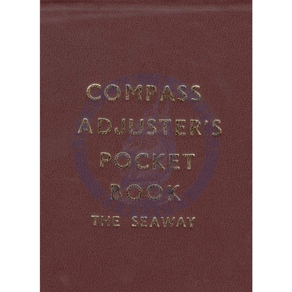 Compass Adjusters Pocket Log Book -