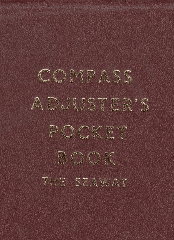 Compass Adjusters Pocket Log Book - 