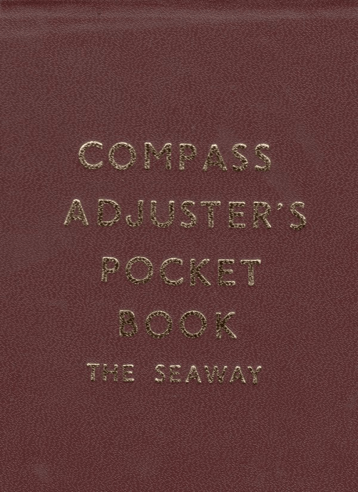 Compass Adjusters Pocket Log Book - "The Seaway"