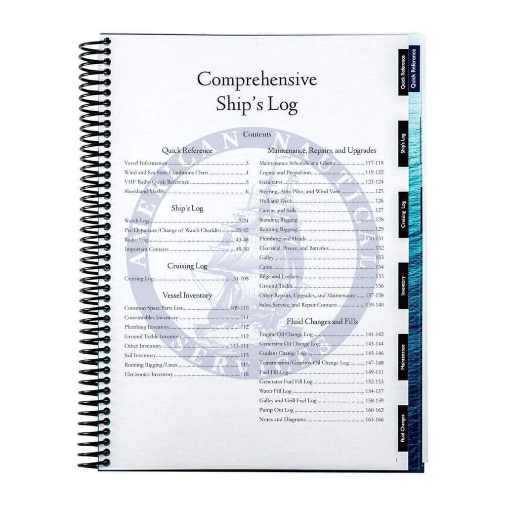 Comprehensive Ship’s Log Book