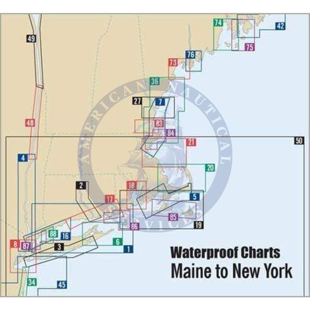 Connecticut River Waterproof Chart, 7th Edition
