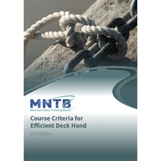 Course Criteria for Efficient Deck Hand, 1st Edition 2020