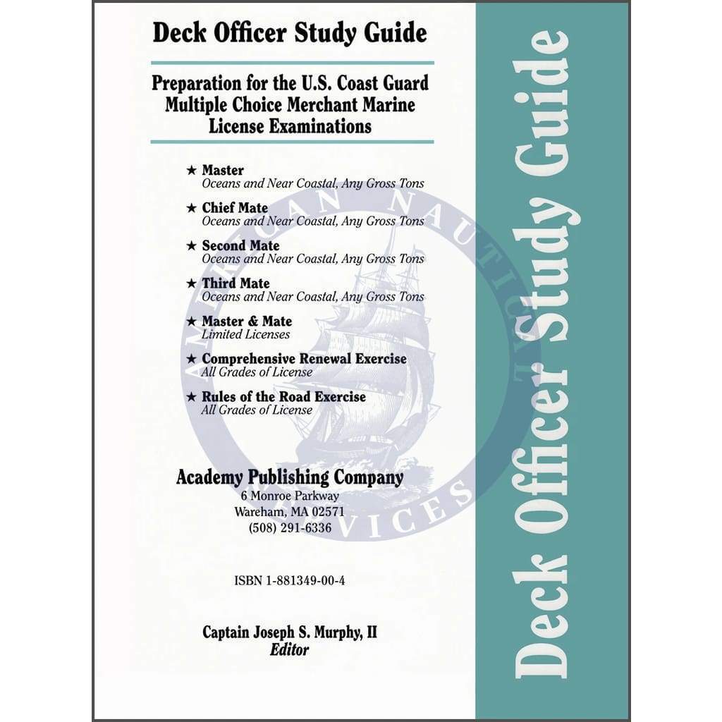 Murphy's Deck Study Guide Vol. 4: Rules of the Road | Murphy's Books ...