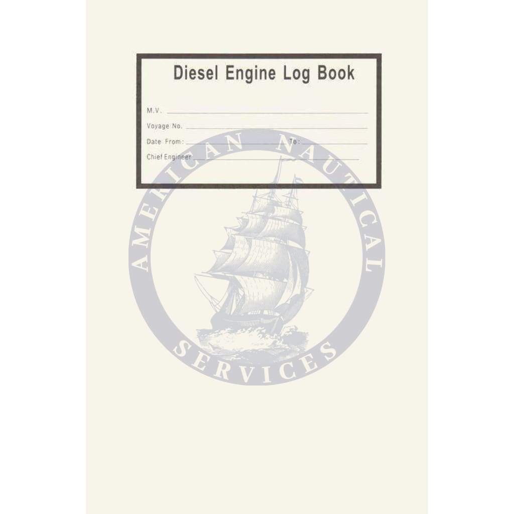 Check Engine Diesel Log Diesel/Engineroom Log Book (60 Days) - Amnautical