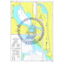 Egyptian Navy Hydrographic Department: Suez Canal Chart SC2, 1st Edition, Dated 15th July 2015