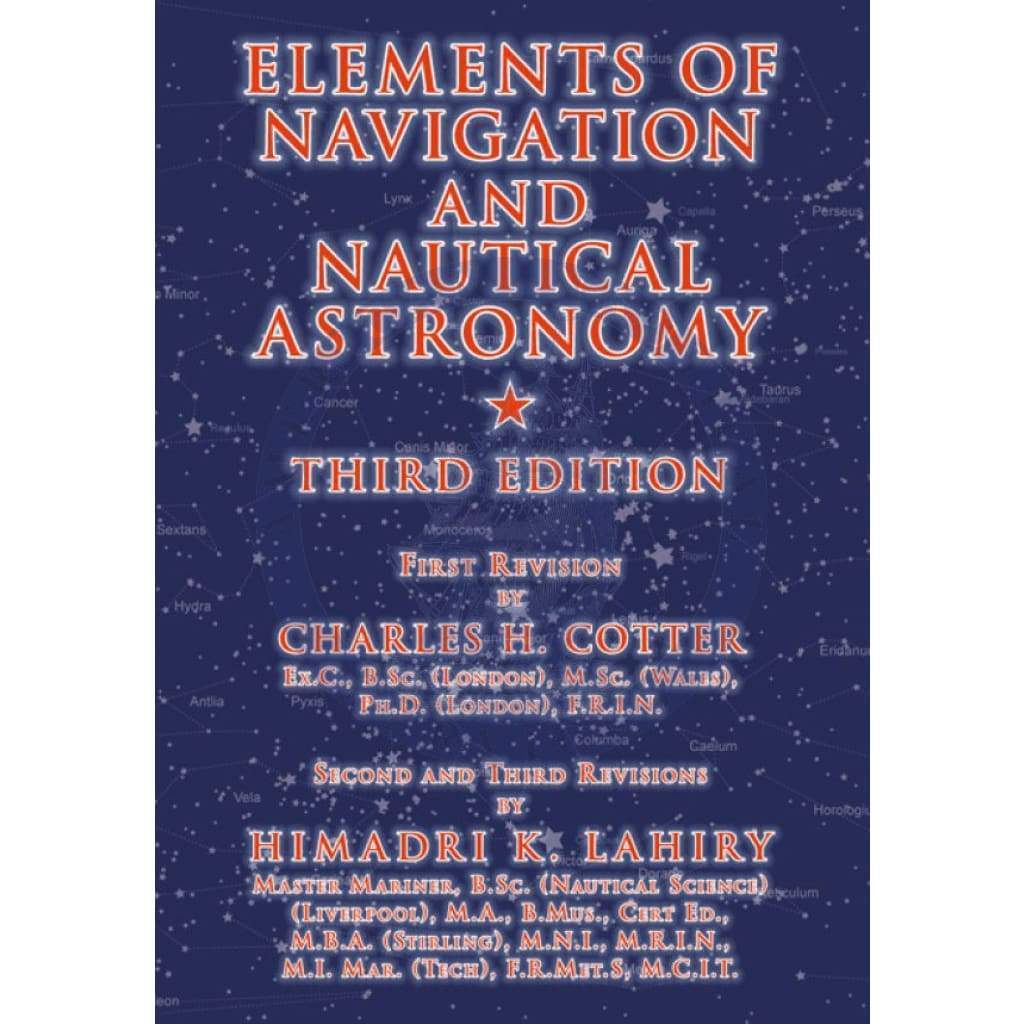 Elements of Navigation and Nautical Astronomy, 3rd Edition 2017