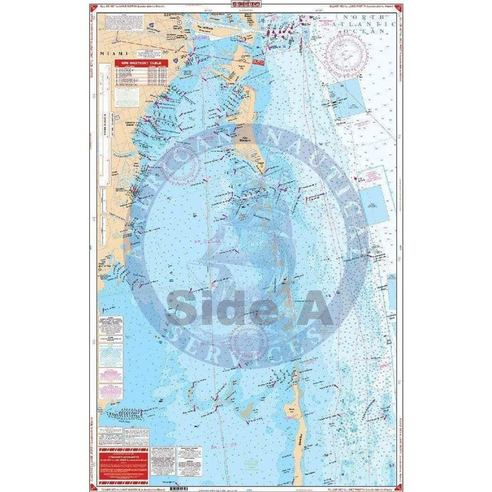 Elliott Key to Lake Worth Navigation Chart 23