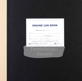 Engine Log Book (3 Months) - For Marine Compliance - Amnautical