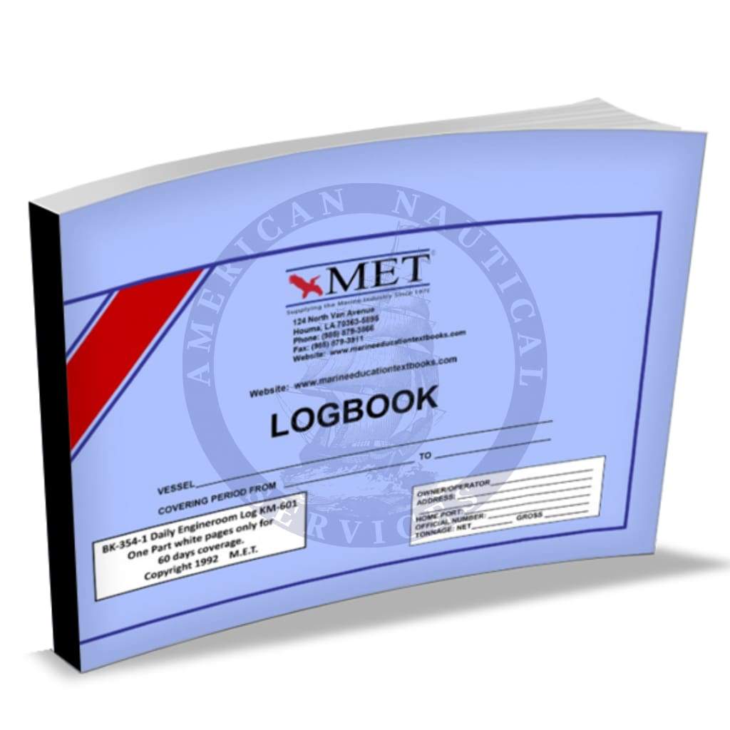 Engineroom Logbook KM-601 (BK-354-1)