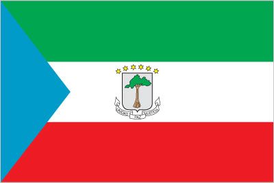 Equatorial Guinea Country Flag