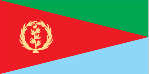Eritrea Country Flag