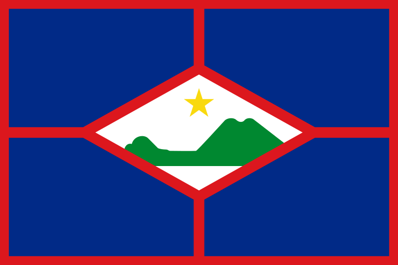 Eustatius (Caribbean Netherlands) Flag