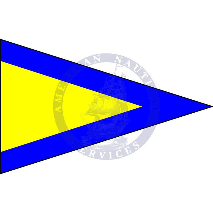 First Substitute Pennant (1st Repeat Code Signal Flag)