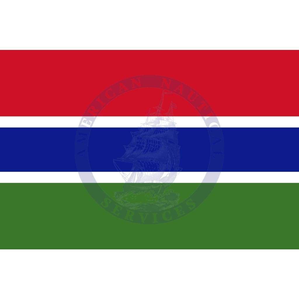 Gambia Country Flag