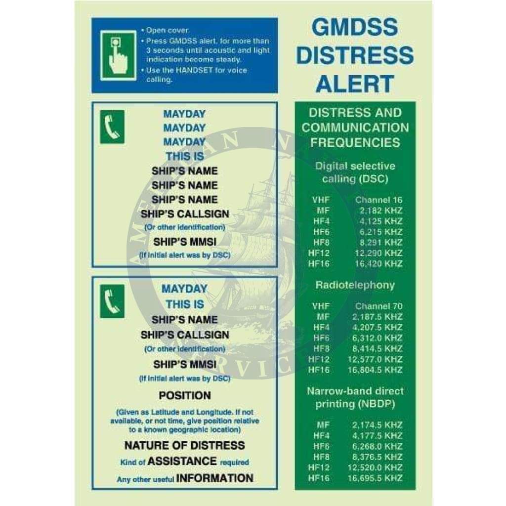 GMDSS Bespoke Card
