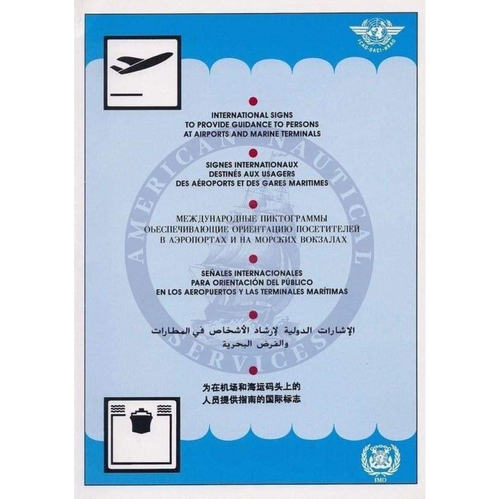 Guidance signs at Airports and Marine Terminals, 1995 Multilingual Edition