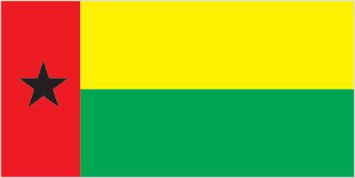 Guinea-Bissau Country Flag